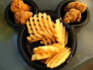 meal served at disney world