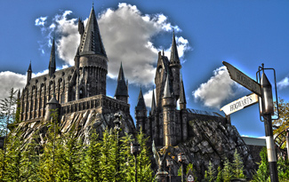 hogwarts castle at universal studios in orlando