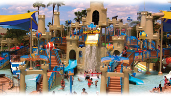 blastaway beach at wet n wild universal studios